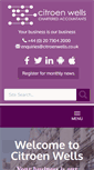 Mobile Screenshot of citroenwells.co.uk
